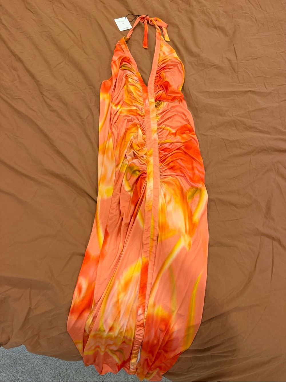 Skatie halter dress rum punch